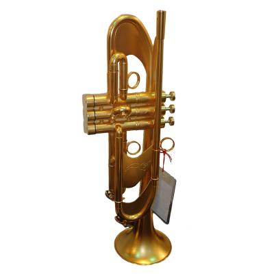 China Dotted gold plated heavy trumpet suty OEM for sale