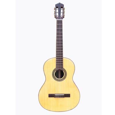 China Pro use flawless solid wood classical guitar for sale