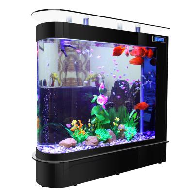 China Viable Aquarium Siamese Fish Tank Bullet Tank Glass-Glass Fish Farming for sale