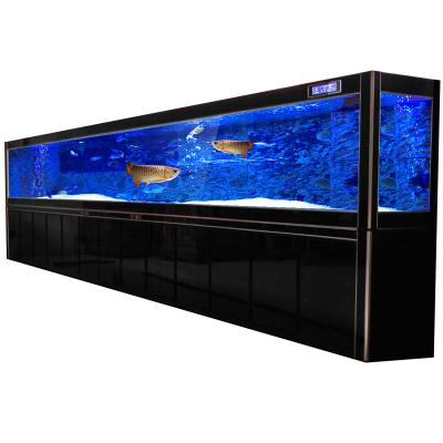 China Sustainable New Design Unique Fish Tank Home Large Glass Aquarium Online for sale