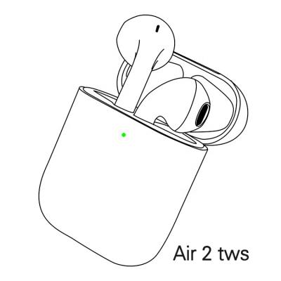 China Original 2021 2nd GEN 1:1 Clone Airoha Air 1:1 Super High Fidelity Original Appel i100 Tws Quality Sound Wireless Earphones For iPhone pod airpodd pro for sale