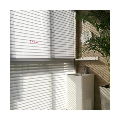 China Romantic Even Minimalist Manual Three-Layer Darkening Curtains Sheer Blinds Roller Shades for sale