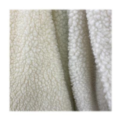 China Wholesale Auto Upholstery Low Price Faux Fur Sherpa Fleece Lambswool Fleece Dyed Grainy Fur For Garment Shoe Toy for sale