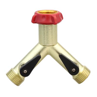 China Headed To Garden Irrigation Metal Butt Hose Copper Brass Connector for sale