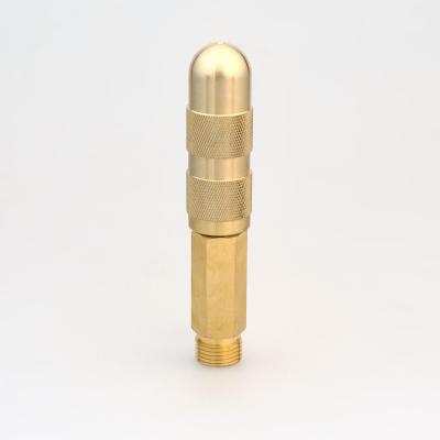 China Solid brass construction for long lasting durability easy connect fog mist spray nozzle for sale