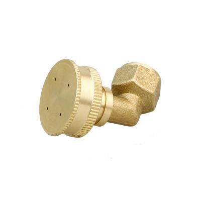 China Agriculture 360 ​​Mist Cooling Tower Water Sprayer Brass Fine Nozzle for sale