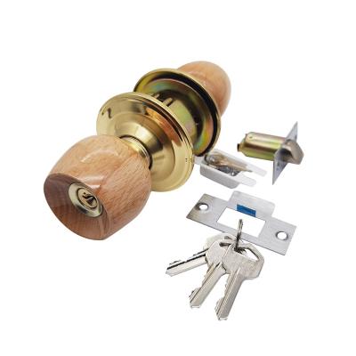 China Security Door/Cylindrical Door Knob Lockset Door Lock Door Cerradura de Pomo Wooden Door Wooden/Iron for sale