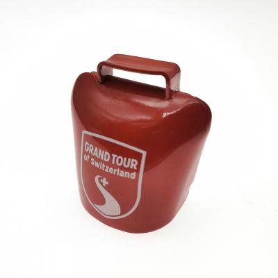 China Shape Small Metal Red Cow Bell Custom Logo Swiss Cow Bell Fridge Magnet has been specializing production for 15 years for sale