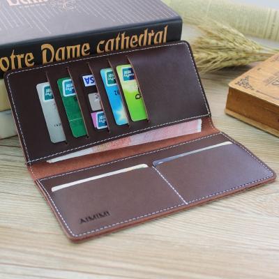 China BSCI ISO Waterproof Wholesale Custom Eco-Friendly Card Holders Pinch Luxury Wallet For Men Genuine Leather Bifold Wallets For Men for sale