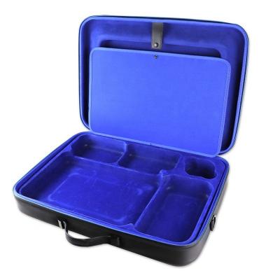 China ISO Dustproof Shockproof Waterproof BSCI LVMH All Industries Customized Mold Hard Shell Zipper Tools Packaging Carrying Cases EVA Tool Case for sale