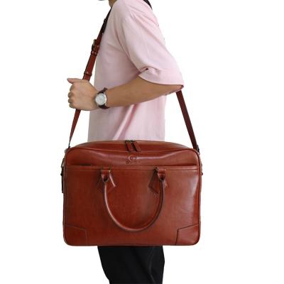 China ISO Factory Multifunctional BSCI LVMH Lock Woman Box Viable Recycled Leather Briefcase and Luxury Briefcase for Men and Briefcase Man for sale