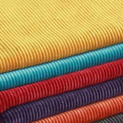 China SIZE fashion printed 100%cotton corduroy fabric for sale