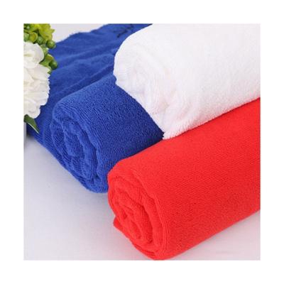 China Breathable Hot Selling Small Stretch 80 Polyester 20 Nylon Terry Towelling Fabric Absorbent Fiber Fabric For Bathrobe for sale