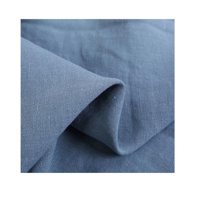 China Wholesale 100% Viable Pure Sand Wash Plain Dyed Canvas Fabric For Garment Custom Product Washed Soft High Quality Canvas Fabric For Cloth for sale