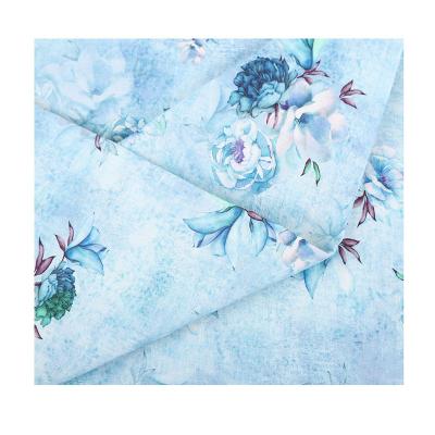 China Sustainable Manufacturer Supplier 10% Canvas 40% Cotton 30%Tencel 20% Viscose Fabric For Garment Digital Printed Fabric Tencel Fabric for sale