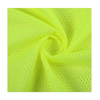 China Factory Hot Sale 100% Net Mesh Tulle Fabric For Sportswear Polyester Memory Mesh Quick Drying Bullet Fabric for sale