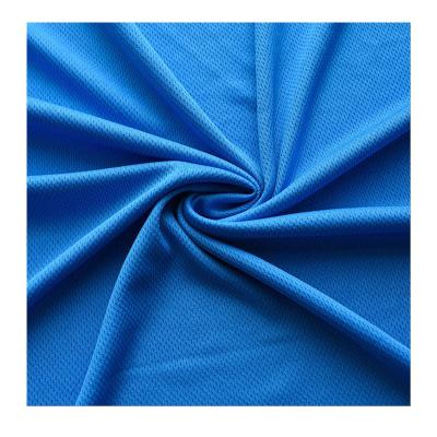 China 2021 Hot Sale China Supplier Wholesale 100% Polyester Fabric Bird Eye Memory Mesh Fabric Or Sportswear for sale