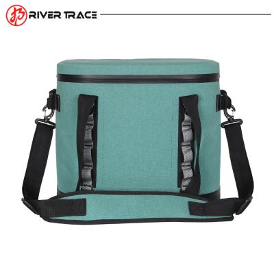 China Large Custom Durable Eco Friendly Insulated Cooler Cooler Box 600d Oxford Soft Waterproof Picnic Ice Food Cooler Bag With Logo for sale