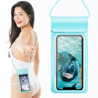 China Protect New Arrival Gift ipx8 Cell Phone Dry Bag Cheap PVC Cell Phone Waterproof Bag Best Promotional Waterproof Underwater Phone Pouch for sale