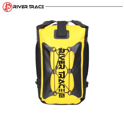 China Outdoor Activities 25 Liter Rolltop Dry Bag Foldable Waterproof Backpack for sale