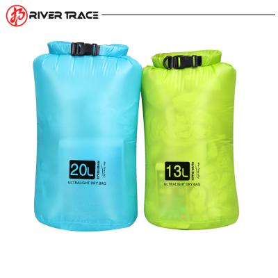 China Outdoor Sports Bag 3L 5L 8L 13L 20L Ripstop Dry Bag Ultralight Nylon Waterproof Dry Bag for sale