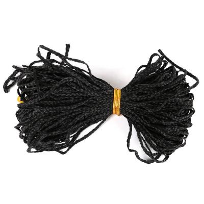 China Synthetic Fiber Zizi Braid Crochet Hair Zizi Box Braids Micro 3 Synthetic Zizi Crochet Hairs Twist Hair Extensions 28inches Braiding Hair for sale