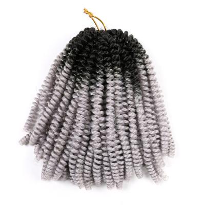 China Factory price 8inch hair extensions small twist hair spring braid A7 for sale