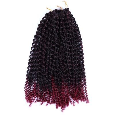 China Wholesale Price Hot Sales 18inch Water Wave Wig Passion Twist Hair A5 for sale