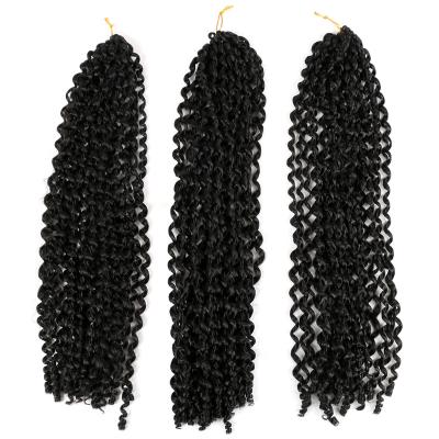 China Factory wholesale hot selling A5 water wave wig passion twist single weft hair for sale