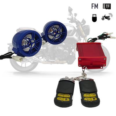 China No Speaker Motorcycle FM Radio TF Card Mp3 Music Alarm Motorcycle Hot Selling Mp3 Player for sale