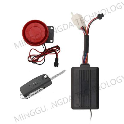 China Motorcycle Factory Price Easy Installation Anti Theft Motorcycle Alarm System for sale