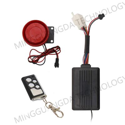 China High quality universal remote control keyless start motorcycle anti theft alarm system for motorbike for sale