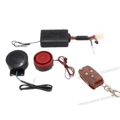 China Motorcycle 12V 2 Way Anti Theft Device Wireless Remote Starter Alarm Motorcycle for sale