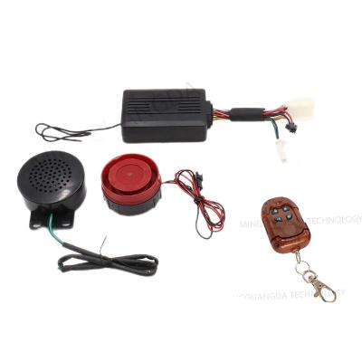 China Custom Remote Start Motorcycle Motorcycle Alarm Anti Theft Safety System for sale