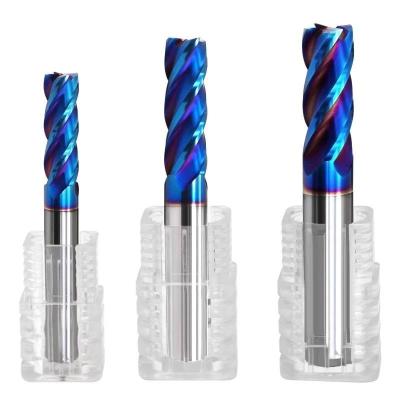 China Type Milling Solid Carbide End Mill Tungsten Milling Cutter Machining Cutter Original Size Place Model Coating Length Standard CNC Diameter for sale