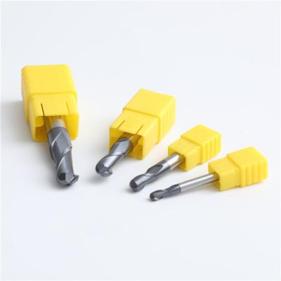 China CNC Process 12mm 4mm 6mm CNC End Ball Nose Mill for sale