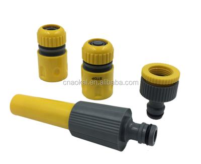 China Soft Handle High Pressure Water Jet Nozzle Gun Set In Flower Car Wash Lawn Single Use for sale