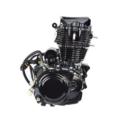 China Electric AC Ignition Manual Clutch / Foot Start The New Original Cost Effective Motorcycle Tricycle Engine Assembly King CG175 Black King Kong Engine for sale