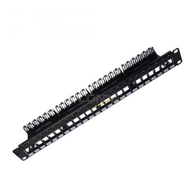 China Network Cabling System Network Patch Panel 6 Color Indicator UTP Blank Patch Panel, 6 Port for sale