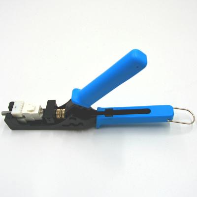 China Network Wiring RJ45 Jack Crimping Tool Trapezoidal Punch Tool for sale