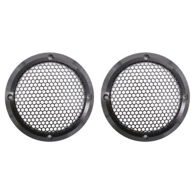 China Car / Home Audio 2 Pcs 3.5 Inch Speaker Grills Cover Case With 8 Pcs Screws For Speaker Stand Home / Car Audio DIY for sale