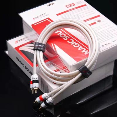 China 2RCA car male to 2RCA male audio cable for sale