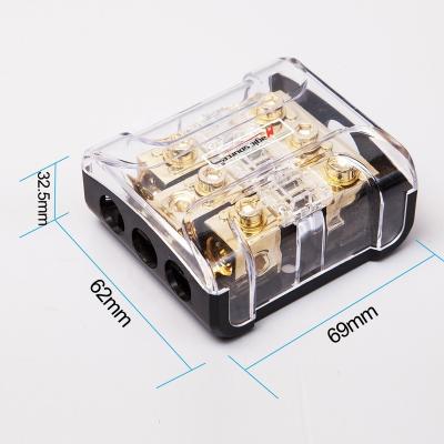 China Auto / Boat / Cars Fuse Car Audio 3 Way 1/0 GA Mini ANL Fuse 60A for sale