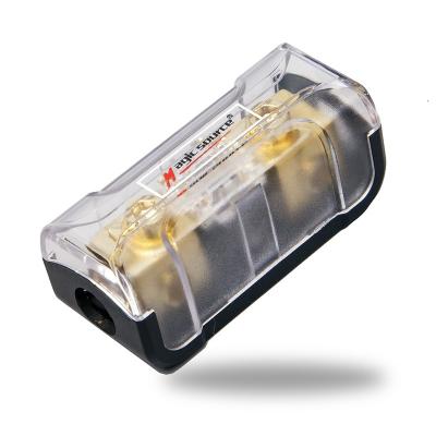 China Automobile/Boat/Cars 0/2/4/8 Gauge Mini ANL Fuse Holder with Fuse for Car Audio 1-4 Way for sale