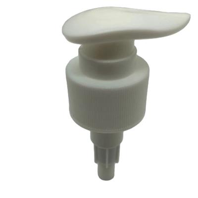 China Reverse No. 28 410 Lotion Pump Screw Locked Smooth Plastic Dispenser for sale