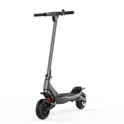 China 2022 new design unisex adult 500w fast speed foldable electric scooter with 9 inch big wheels for sale