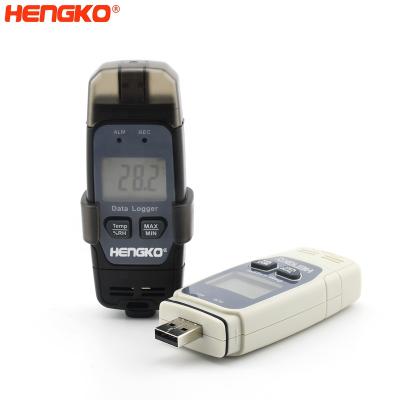 China HENGKO HK-J9A105 65000 USB Cold Chain Temperature and Humidity Data Logger USB RH Data Logger for sale