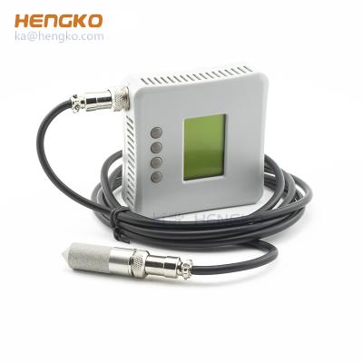 China Agriculture 4 Wire Humidity and Temperature Transmitter RHT30 with Humidity Sensor Probe for Test Chamber for sale