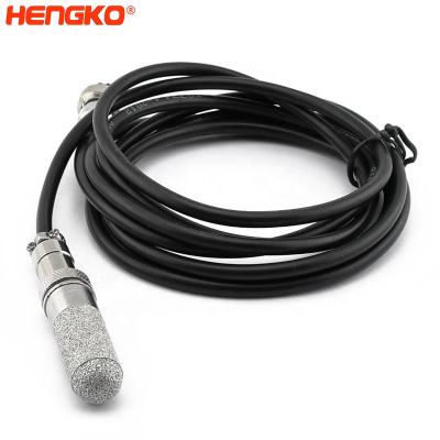 China Agriculture High Sensitivity 4-20mA Dew Point Temperature Humidity Sensor Waterproof Smart Probe For Planting for sale