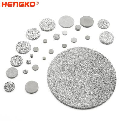 China Excellent Filtration Industry Filtration 316 316L Sintered Disc Filter Stainless Steel Filter Disc for sale